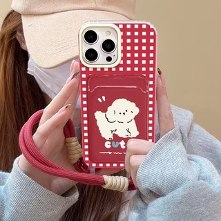 เคสไอโฟนลายแมวน่ารัก ใส่บัตรได้ เคส iPhone 16 13 15 11 14 12 Pro Max 16Plus XR X XS Max 7 8 14 15
