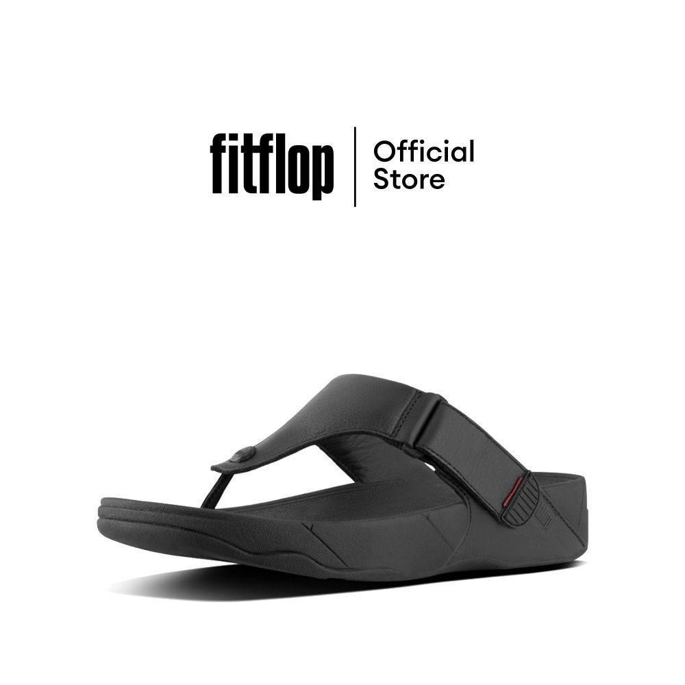 FITFLOP TRAKK II รองเท้าแตะแบบหูหนีบผู้ชาย รุ่น 279-090 สี All Black ราคา ถูกที่สุด ดีลบีเคเค