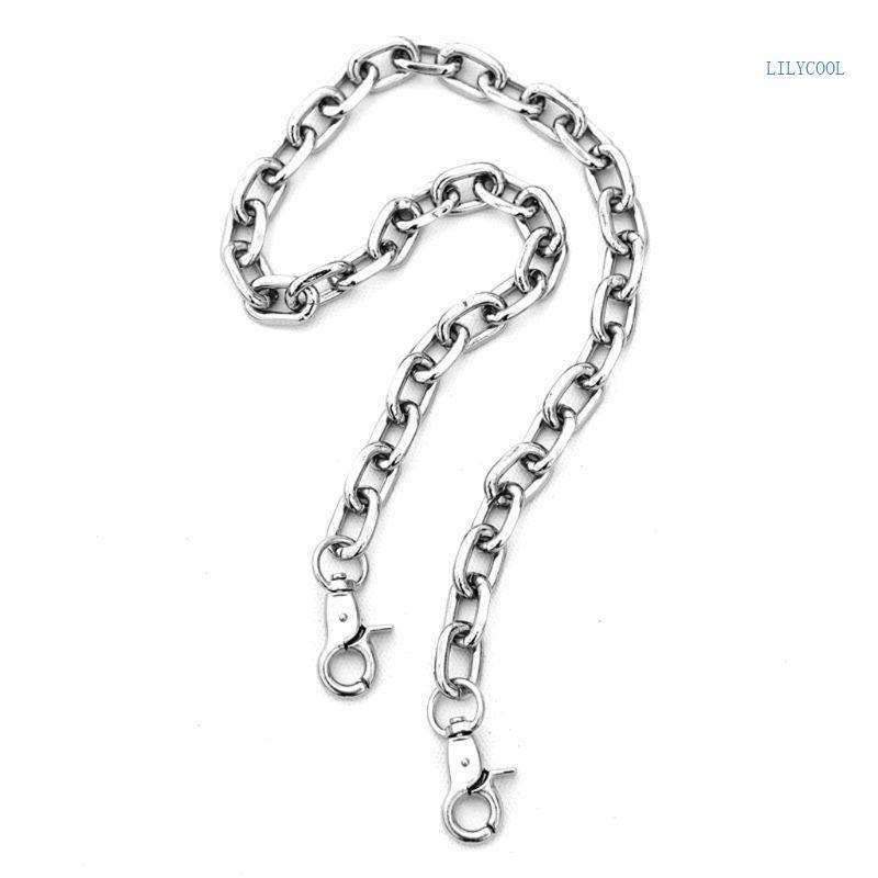 CH Metal Vintage Silver Pants Chain Punk Gothic Anti-Theft Jean Chain สําหรับผู้ชายผู้หญิง