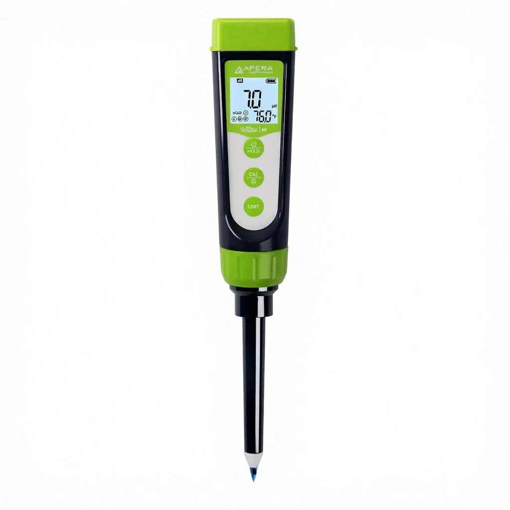 HEDAO Instruments AI102G GS2 Soil pH Sensor Pen Tester Kit AAA Battery Direct Soil & Nutrient Soluti