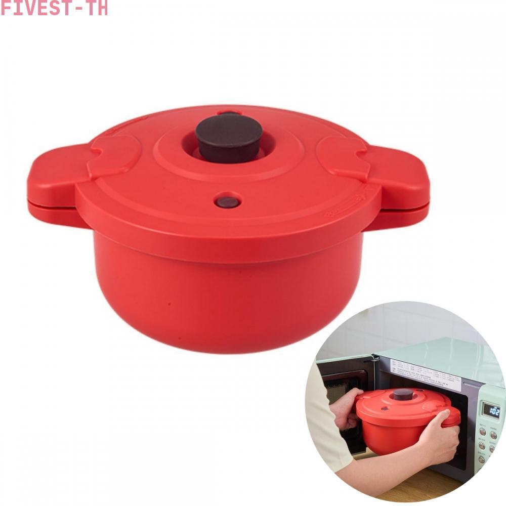 ⭐FIVESTARS⭐Microwave Cooking Pot Multifunctional Kitchen Appliance Quick Cooking Pot