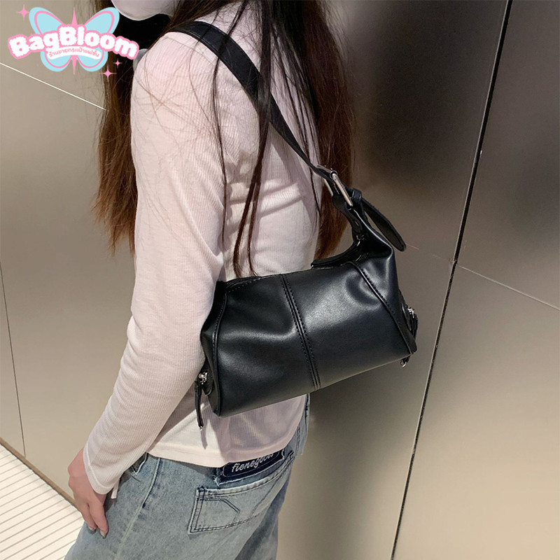 พร้อมส่ง กระเป๋าY2K วินเทจ สะพายไหล่ผู้หญิง สไตล์เกาหลี รูปที่ 8