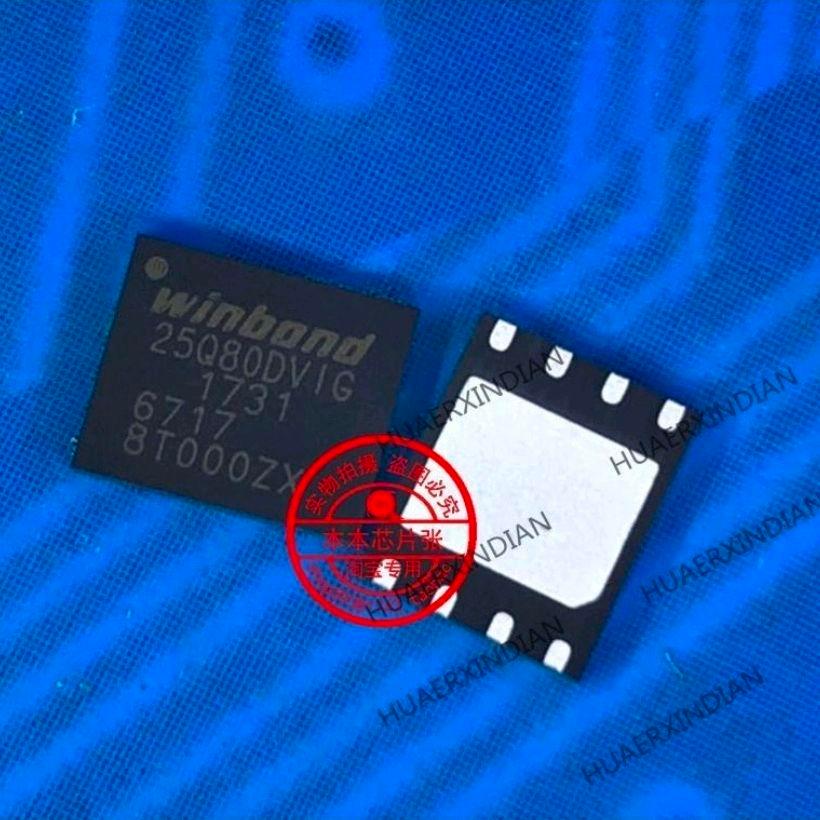 WINSOND 25Q80DVIG 25Q80DV 25Q80DVI WSON 5x6 BIOS 1MB 3.3V