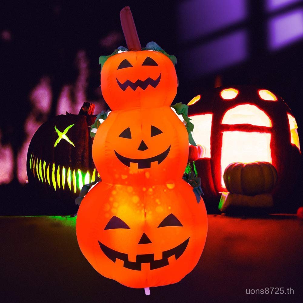 ตกแต่งฮาโลวีน Mould สามชั้น Ghost Mould Light Props ฟักทองชาร์จ 1.4 M Reiki พลังงานแสงอาทิตย์ Terms 