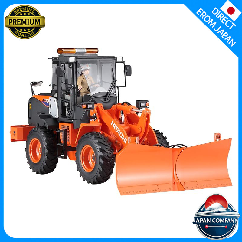 Hasegawa 1/35 Hitachi Construction Machinery Wheel Loader ZW100-6 Multi Plow (Snow Removal) Model Ki