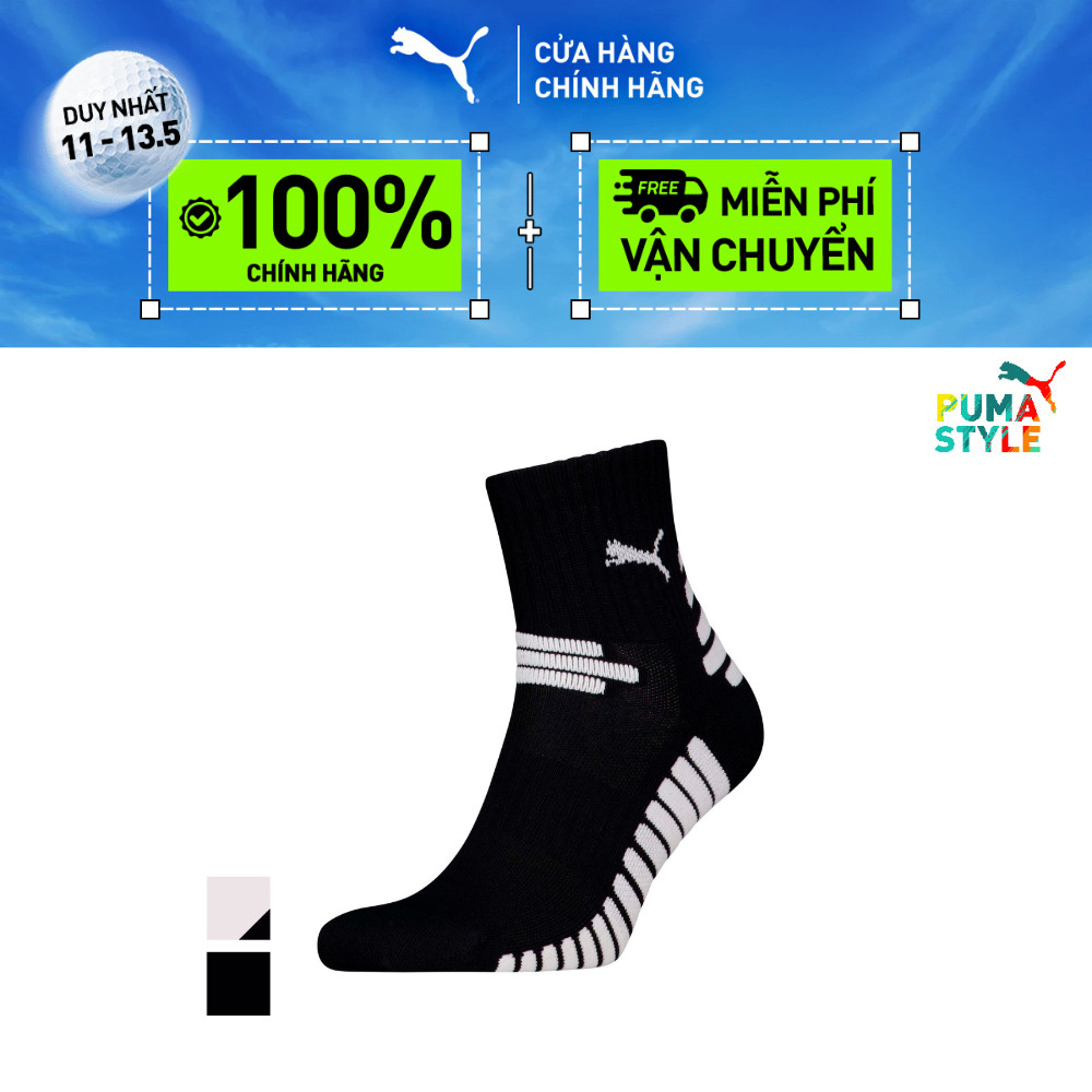 PUMA Unisex หลากหลาย U Basketball L Quarter Fashion Socks