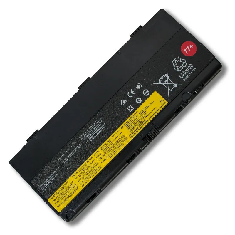 P50-77+ 11.4V 8000mAh แบตเตอรี่ Li-ion สําหรับ Lenovo Thinkpad P50 P51 P52 00NY492 00NY493 SB10H4507