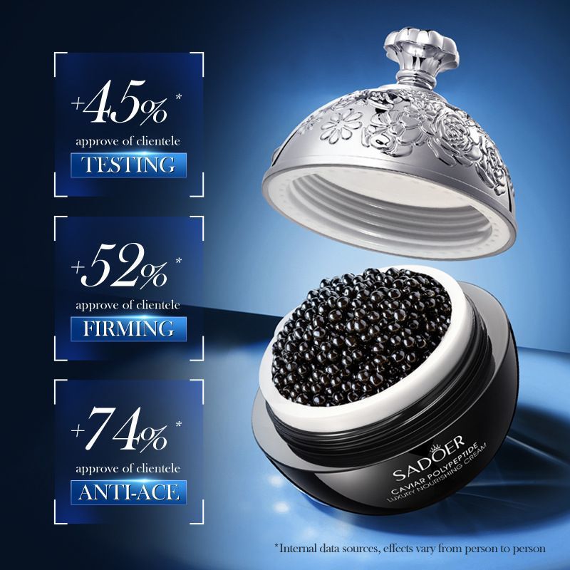 Caviar Peptide Cream ครีมกระชับผิวคอลลาเจน DNA Sodium Filling Hydrating Essence Whitening Anti-Wrink