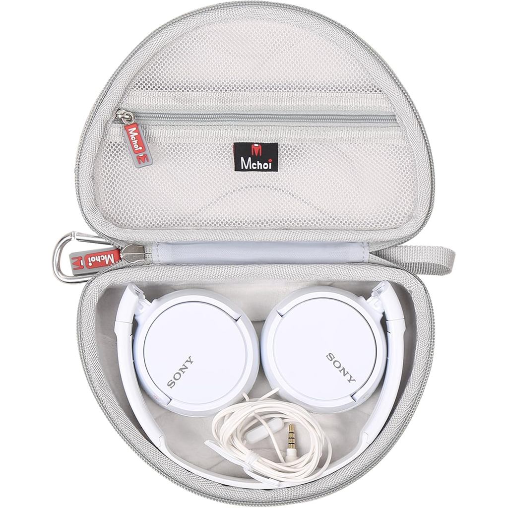 Mchoi Hard Travel Storage Case เหมาะสําหรับ Sony MDR-ZX110 / MDRZX110AP / MDRZX110NC / MDR-ZX310AP Z