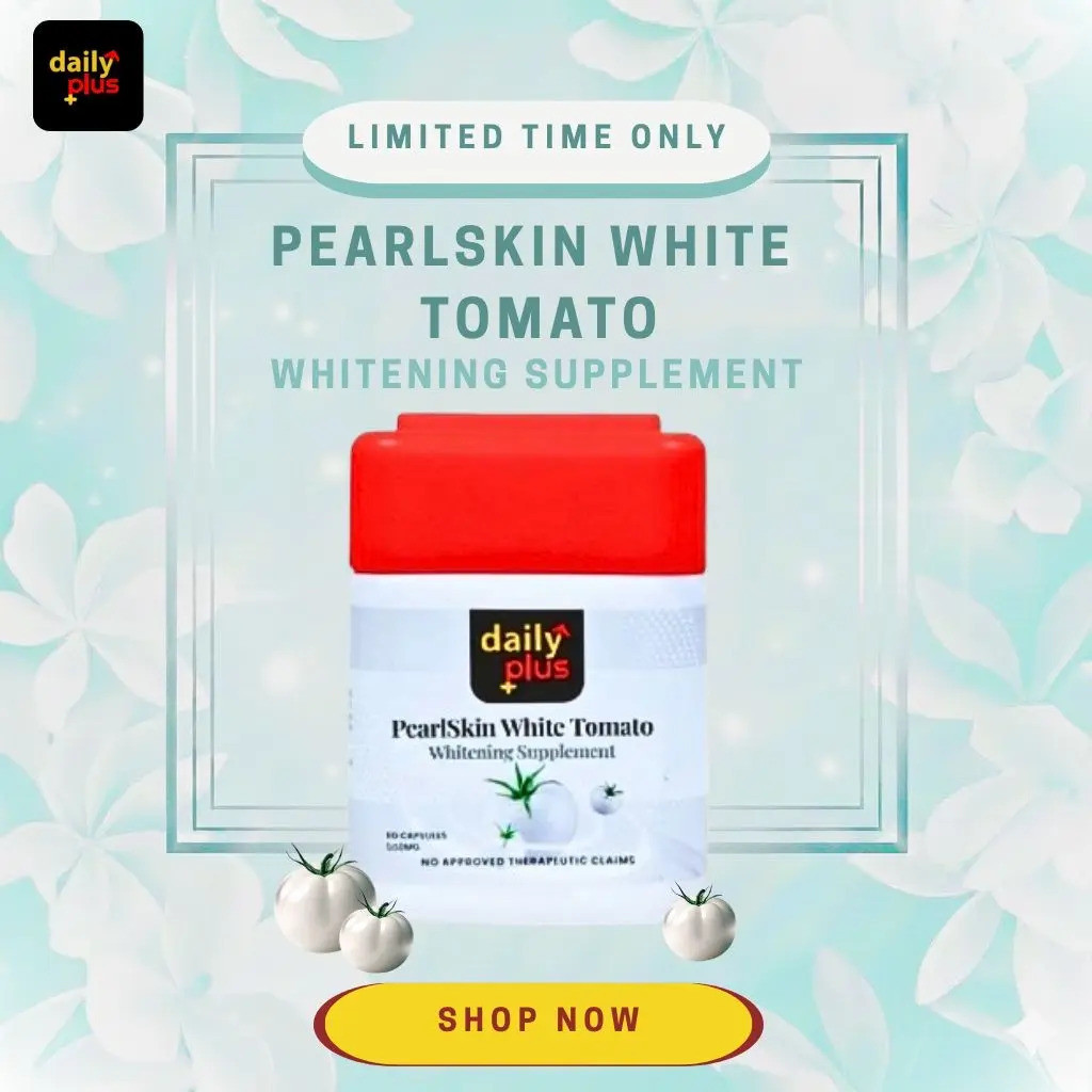 Daily Plus WHITENING SUPPLEMENT Capsule! PearlSkin White Tomato collagen for pearlskin white  tomato