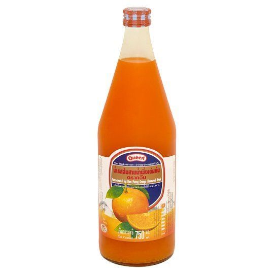 [สินค้าส่งด่วน] ควีนน้ำส้ม 750มล. QUEEN ORANGE JUICE 750 ML.