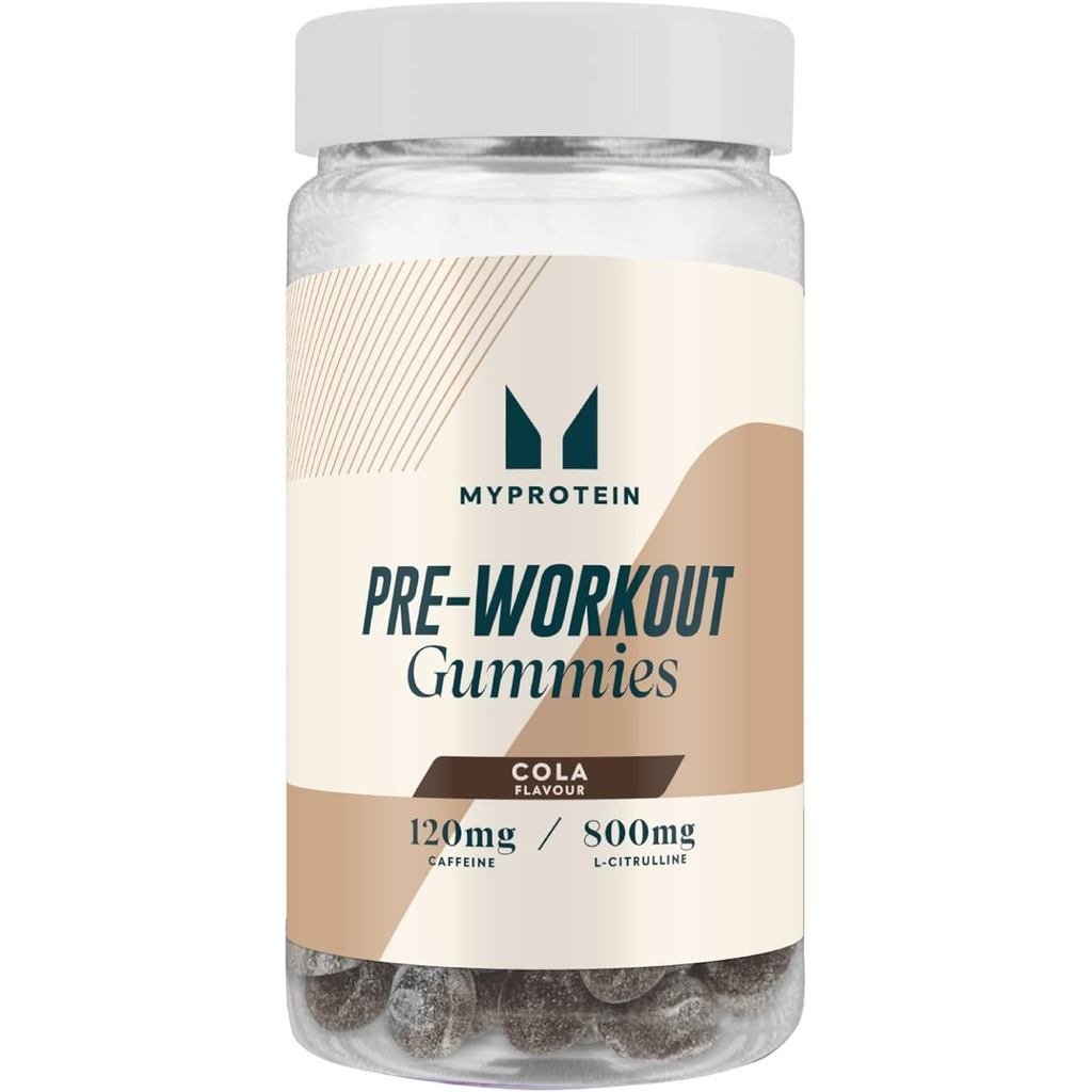 Myprotein Pre-Workout Gummies – Cola Flavour – กัมมี่คาเฟอีนเสริมพลังงานพร้อม L-Citrline, Taurine แล
