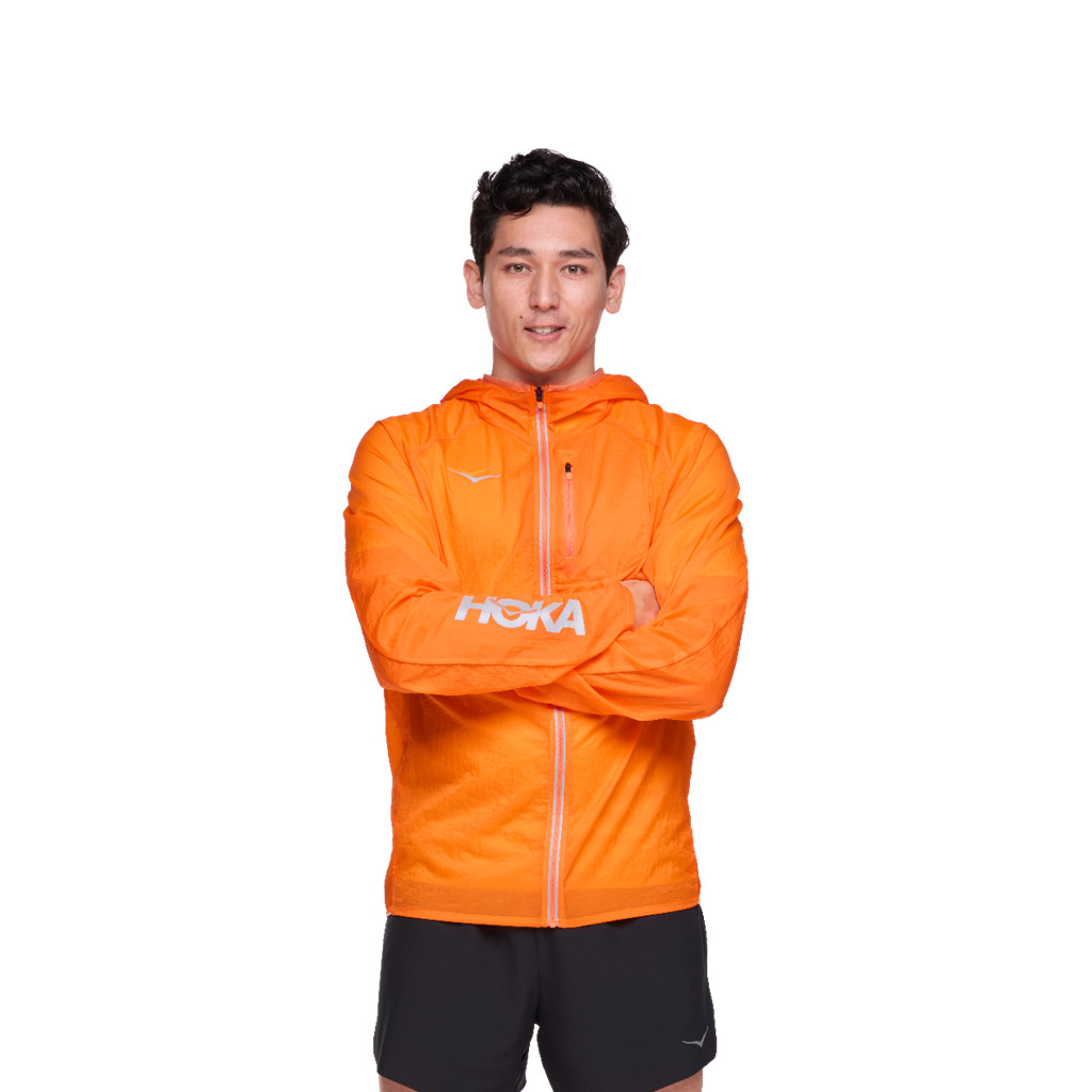 HOKA-SKYFLOW JACKET VIZ เสื้อแจ็คเก็ตผู้ชาย