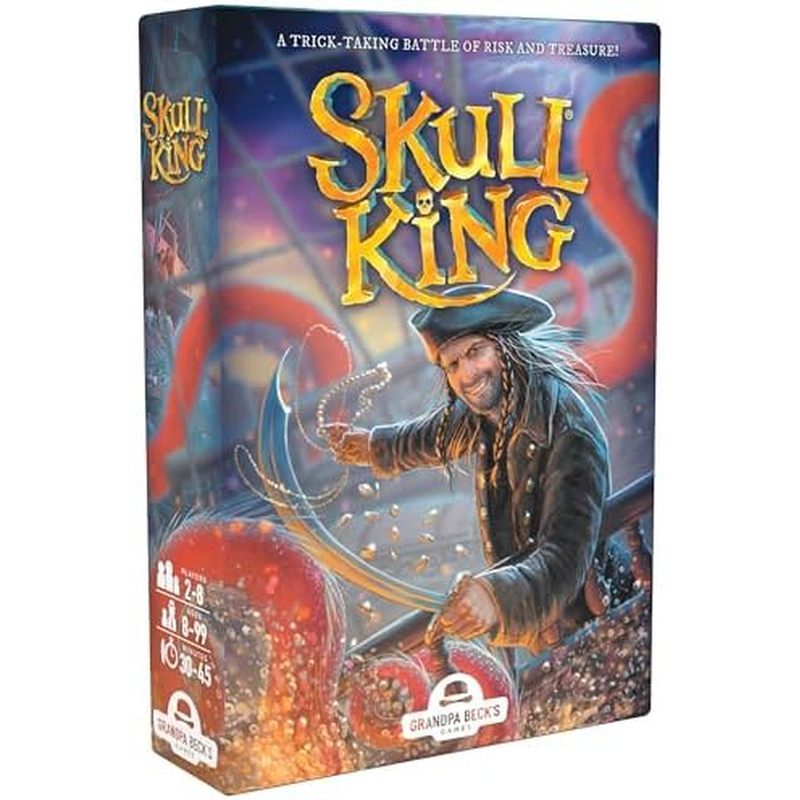 s Skull King - The Ultimate Pirate Trick Taking Card Game | Strategy Game for Friends, Family, Game 
