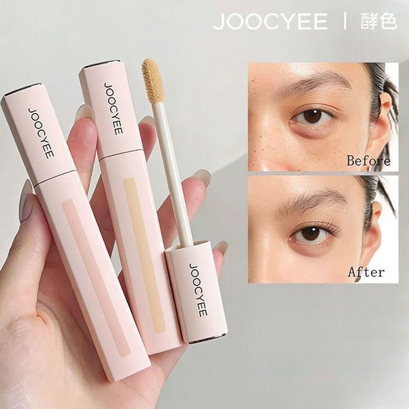 JOOCYEE คอนซีลเลอร์สําหรับใบหน้าและตาปกปิดความหมองคล้ําใต้ตาปกปิดรอยสิวฉีกขาดและกระจ่างใสพับ Nasolab