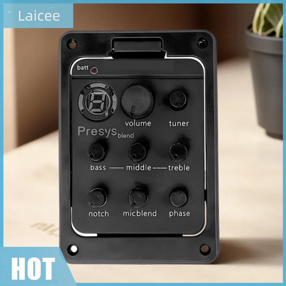 301 ปิ๊กอัพกีต้าร์พร้อมจูนเนอร์ Presys Guitar Preamp EQ Equalizers Piezo Pickup