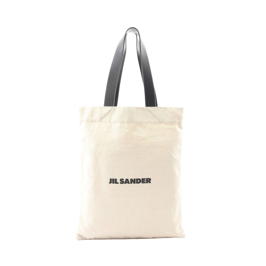 Jil Sander Tote Bag Purse one size beige Light JSPP850342 Used