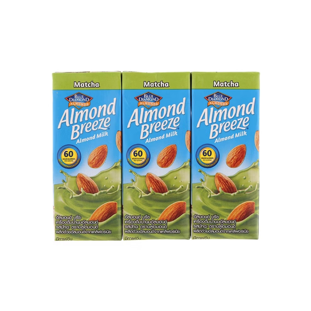 อัลมอนด์บรีช นมมัทฉะ (Almond Breeze Matcha 180ml.)