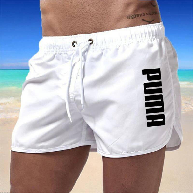 Summer Solid Color Casual Shorts European and American Style Summer Running Quick-Drying XIZU