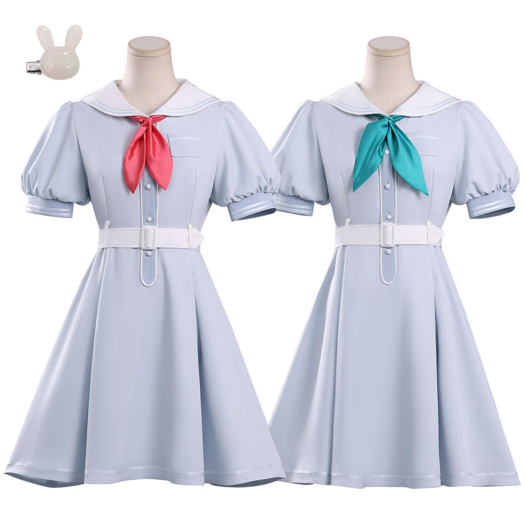 Lotus no Sora cosplay LoveLive! Academy summer school uniform JK dress cosplay anime costume for wom