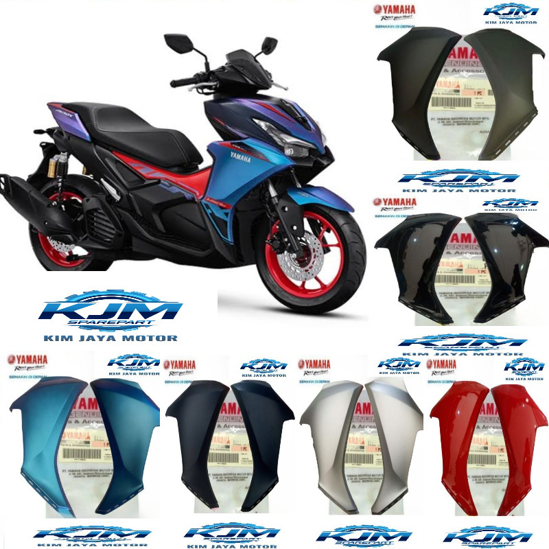 แผงปีกร่างกาย ด้านหน้าขวาซ้าย Yamaha New Aerox Alpha Turbo Cyber City Original Yamaha ของแท้ YGP (BWP)
