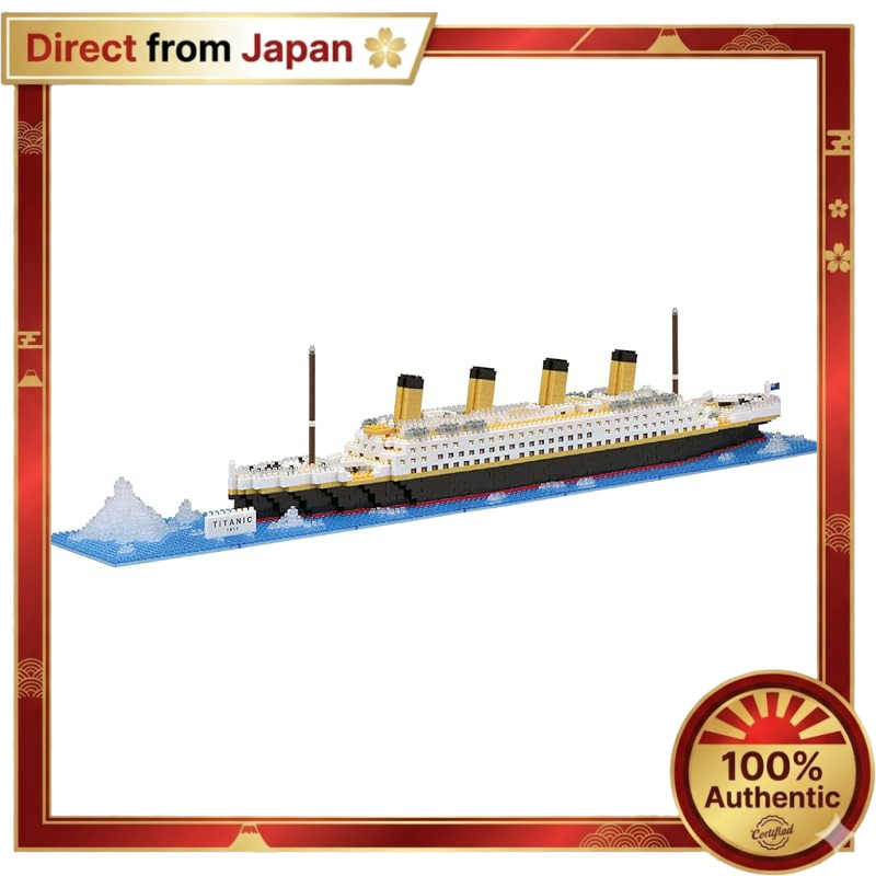 【Direct from Japan】
Kawada nanoblock Real Hobby Series Titanic NB-021【Direct from Japan】100% Authent