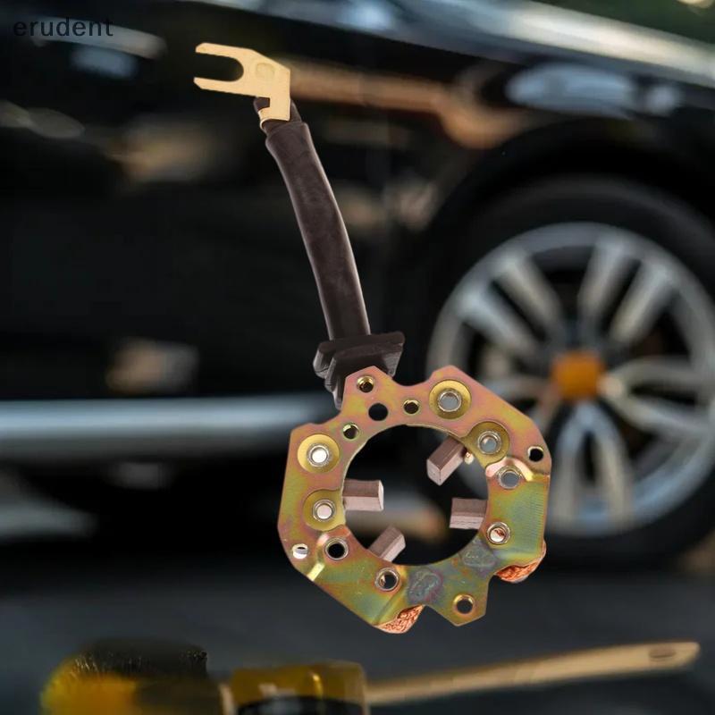 Erudent 1 ชิ้น DIY อุปกรณ์เสริม 57x56 มม.มอเตอร์ไฟฟ้าคาร์บอนแปรงสําหรับ Nissan Teana Sunny Sylphy Starter มอเตอร์ใหม่