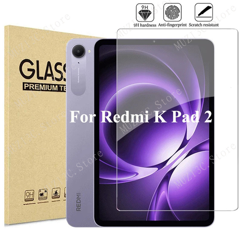 กระจกนิรภัยสําหรับ Xiaomi Redmi K Pad 2 8.8 "Pad2 SE 9.7 11 นิ้วป้องกันฟิล์มสําหรับ Xiaomi Mi Pad 5 6 7 8 Pro 11.2 อุปกรณ์เสริม