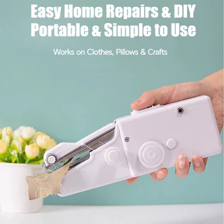 จักรเย็บผ้าไฟฟ้า แบบมือถือ พกพา สําหรับ แก้ไขอย่างรวดเร็ว และโครงการ DIY