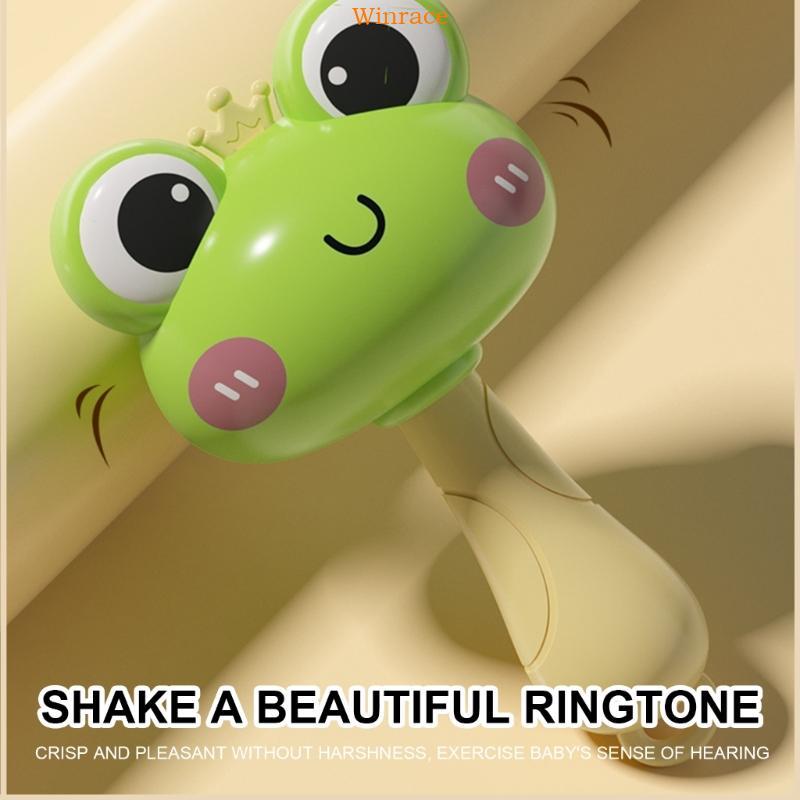 WRC Baby Rattle ของเล่นเครื่องดนตรีการ์ตูนสัตว์ Sensory ของเล่นทารกแรกเกิดการ์ตูน Shaker เครื่องดนตร