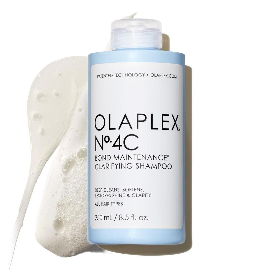 การบํารุงรักษาการเชื่อมต่อ Olaplex No.4C ™ เพียวริฟายอิ้ง ดีพ-คลีนซิ่ง แชมพู | ขจัดสิ่งเจือปนที่สาเห