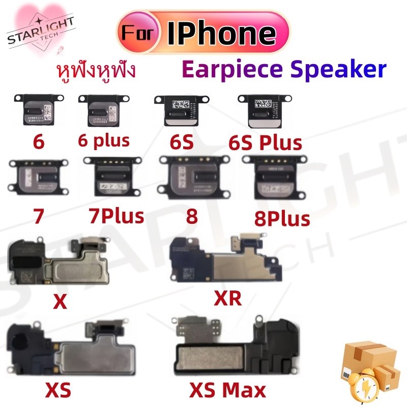 ลำโพงหน้า สนทน้า สำหรับไอโฟน 6s,6splus,6,6plus,7,7plus,8,8plus,iX,xr,xsmax