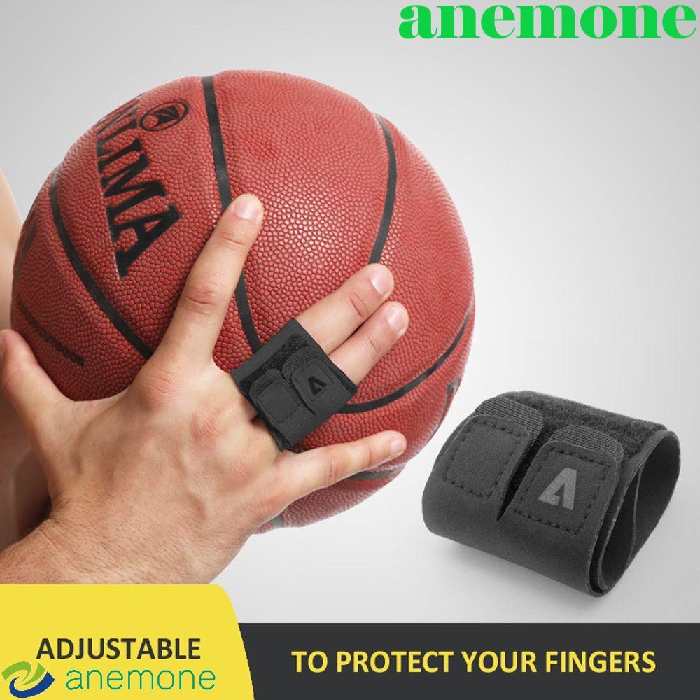 ANEMONE Finger Splint Bandage Outdoor Finger Support Sports Black Breathable Hammer Injured Fingers 