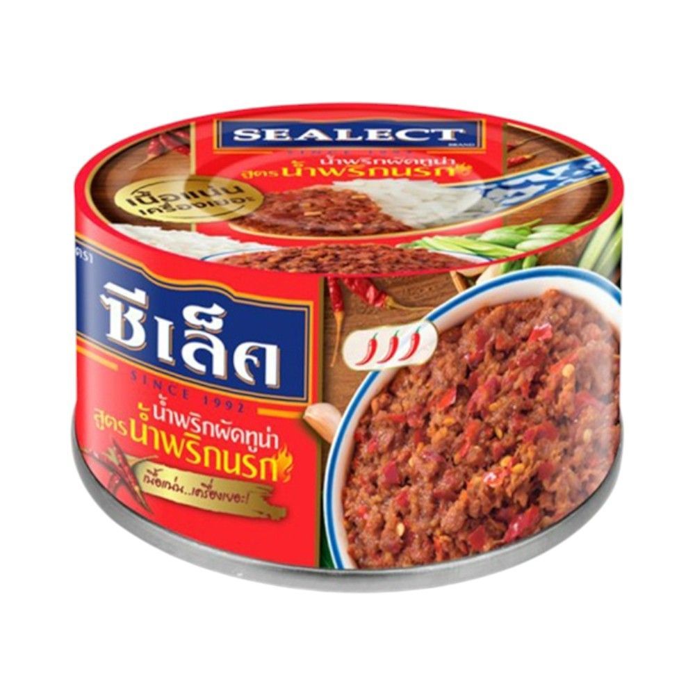 [สินค้าส่งด่วน] ซีเล็คน้ำพริกผัดนรกทูน่า 85กรัม SEALECT NAM PRIK PAD NAROK TUNA85G.