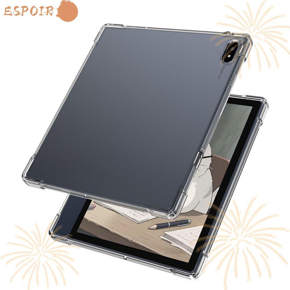 ESPOIR1 แท็บเล็ต, TPU ฝาครอบป้องกันโปร่งใส, กันกระแทกบางเฉียบพร้อมช่องเสียบปากกาฝาหลังสําหรับ Bigme 