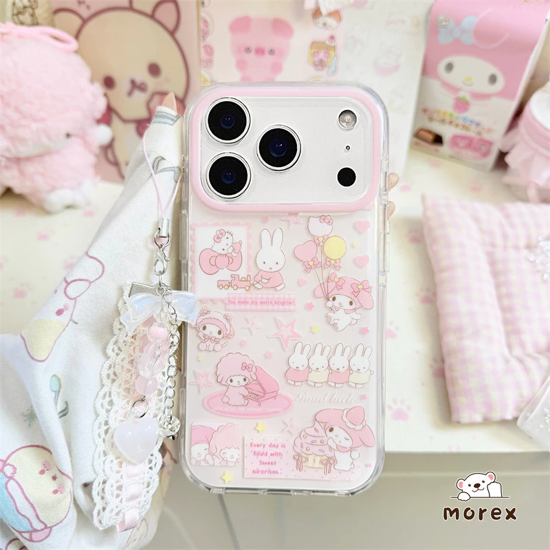 เคสIMD TPUนุ่ม ลายมิฟฟี่ เมโลดี้ OPPO A6 A5i A5 A3 X pro A60 A18 F31 A16 A79 A78 A57 A7 A55 A15 A77 A98 A78 A58 A31 A38
