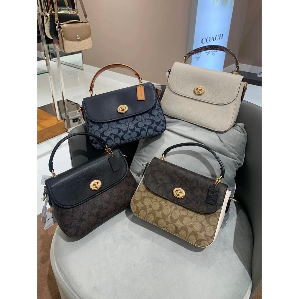 [น้องเจ้าเด่น] COACH Chambray Series Presbyopic Messenger Bag COACH/COACH COACH New Style Chambray S