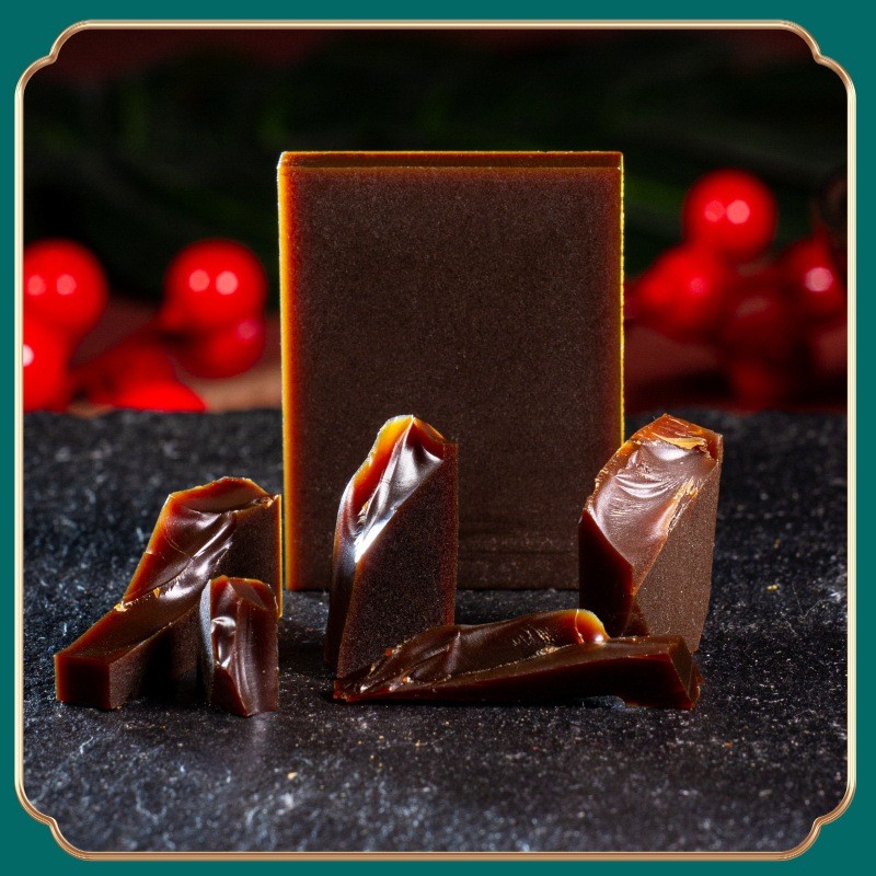 [โรงงานขายส่ง] Deer Gum Nourishing Products Deer Antler Gum Deer Antler Deer Gum Cake Gift Box 250g 