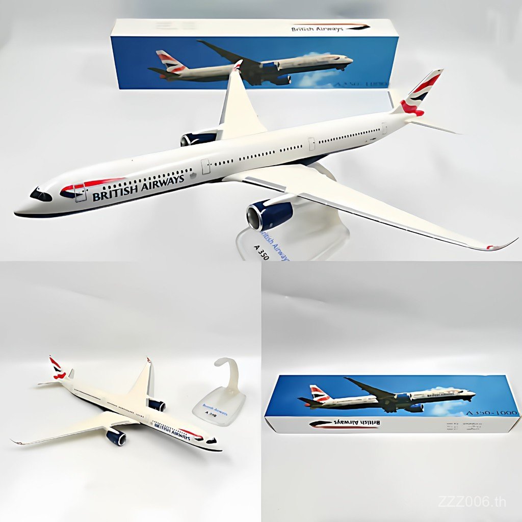 1: 200 HERPA UK Airlines A350-1000 จําลองประกอบเครื่องบินการบินคลาสสิกคอลเลกชันเครื่องประดับ 2HP5