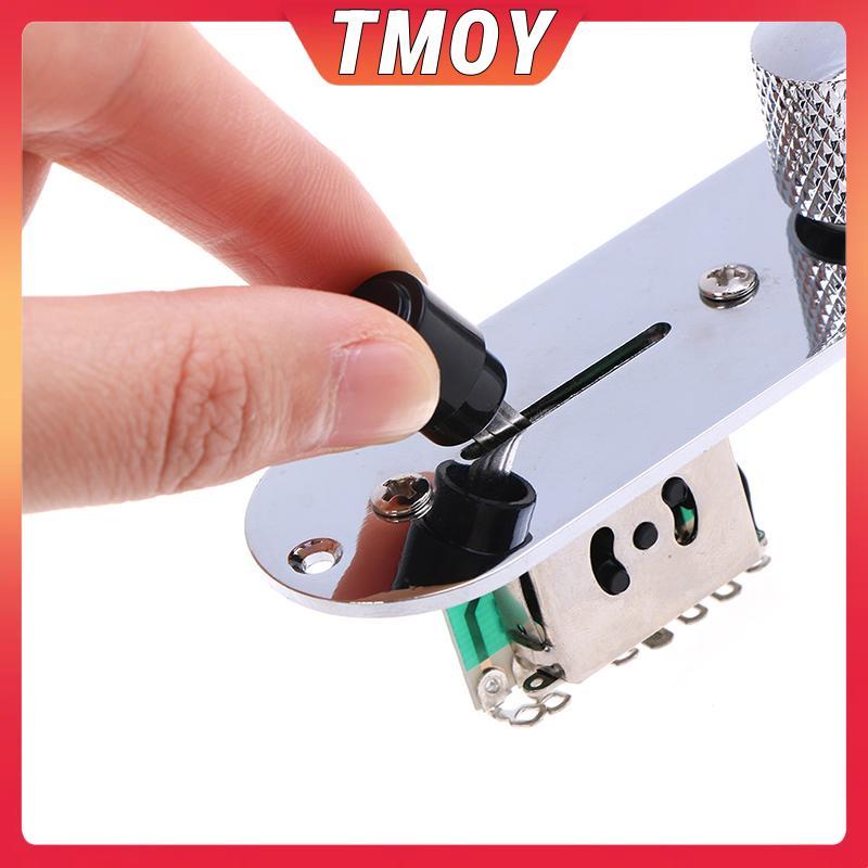TMOY แผ่นควบคุมโหลดล่วงหน้ากีตาร์สําหรับอะไหล่เทเล โครเมียม TMOY