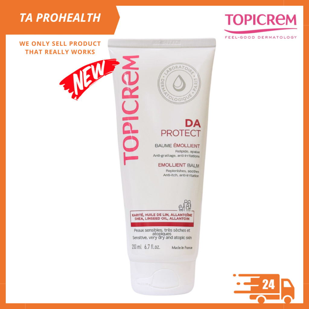 Topicrem DA Emollient Balm 200ml (Exp:2027)