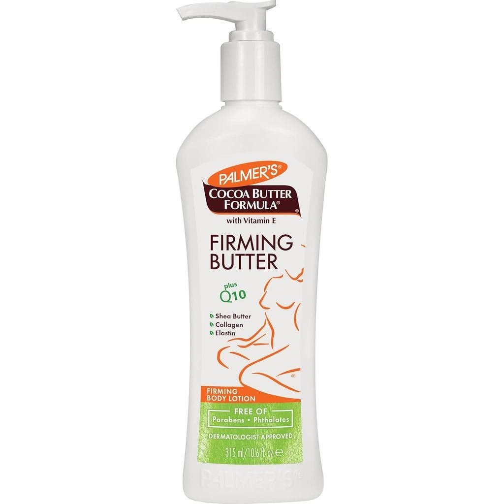 Palmers Cocoa Butter Formula ประกอบด้วยวิตามิน E+Q10 Firming Body Lotion, การดูแลหลังคลอด, ประกอบด้ว