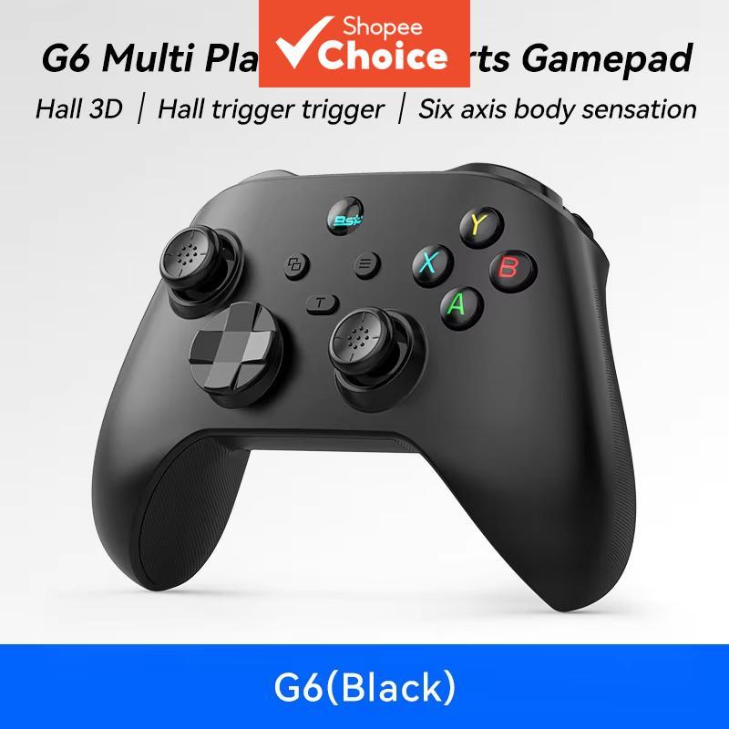 G6 ตัวควบคุมเกมมือถือสําหรับสวิตช์/iOS/Android/PC Hall Effect จอยสติ๊กวันหยุดฤดูร้อนสนุก