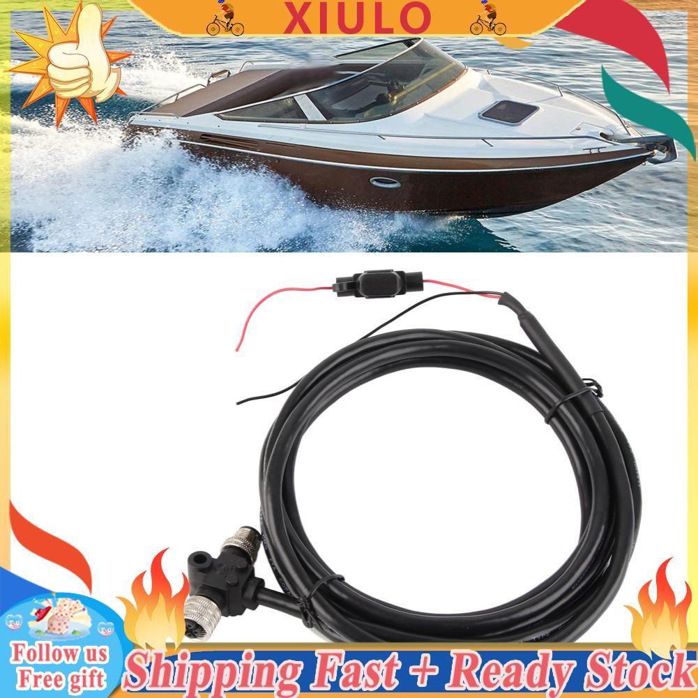 Xiulo Xiulo JUMP Starter CABLE 3M 5Pin M12 ด้ายจัมเปอร์ IP67 กันน้ำ Marine Backbone พร้อม T Connecto