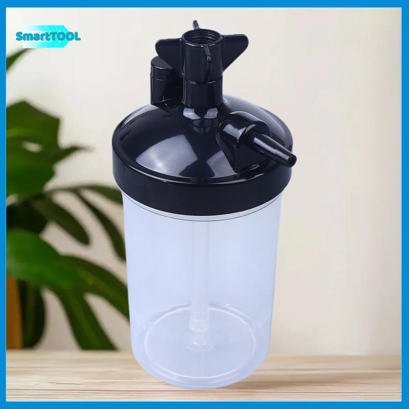 UTZN> Oxygen Concentrator Humidifier Bubbler ขวดความชื้นสําหรับ Concentrator ออกซิเจนพร้อมท่อ Connec