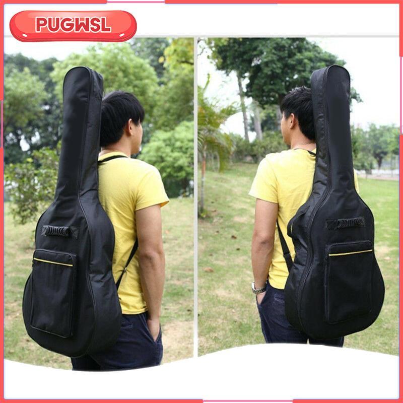 [pugwsl] กระเป๋ากีต้าร์โปร่ง 36 นิ้ว Padding ผ้า Oxford หนาไนลอนกันน้ํา