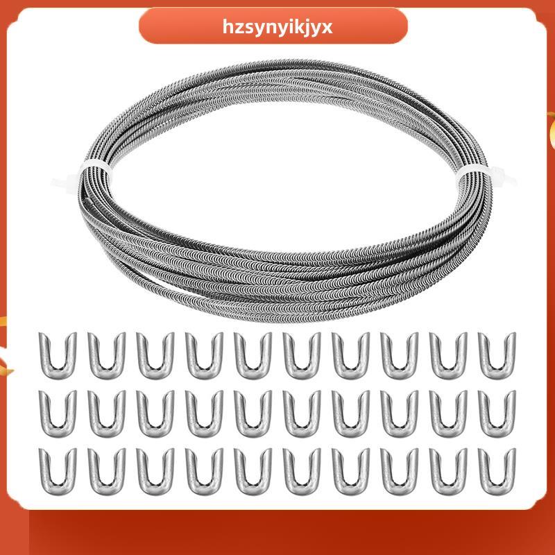 hzsynyikjyxSpiral 304 สแตนเลส Boning 33 ฟุต Boning เกลียวยืดหยุ่นแบนโลหะรัดตัว Boning 30 เหล็ก Bonin