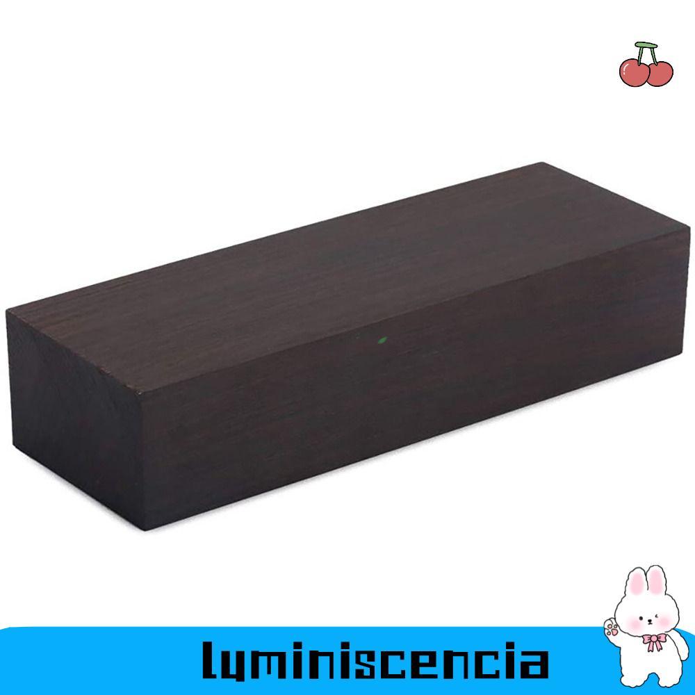 LUMINESCENCIA Ebony Lumber, 120*40*25 มม. เครื่องมือ Ebony Wood, Multi-application DIY วัสดุไม้ไม้มะ