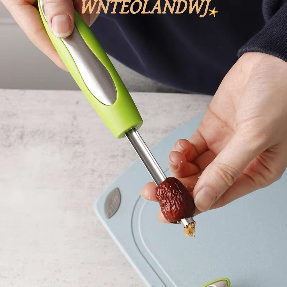 WNTEOLANDWJ Core Remover, Core Remover สแตนเลสผลไม้ Pitter, Remover Core Remover Gadgets ครัว