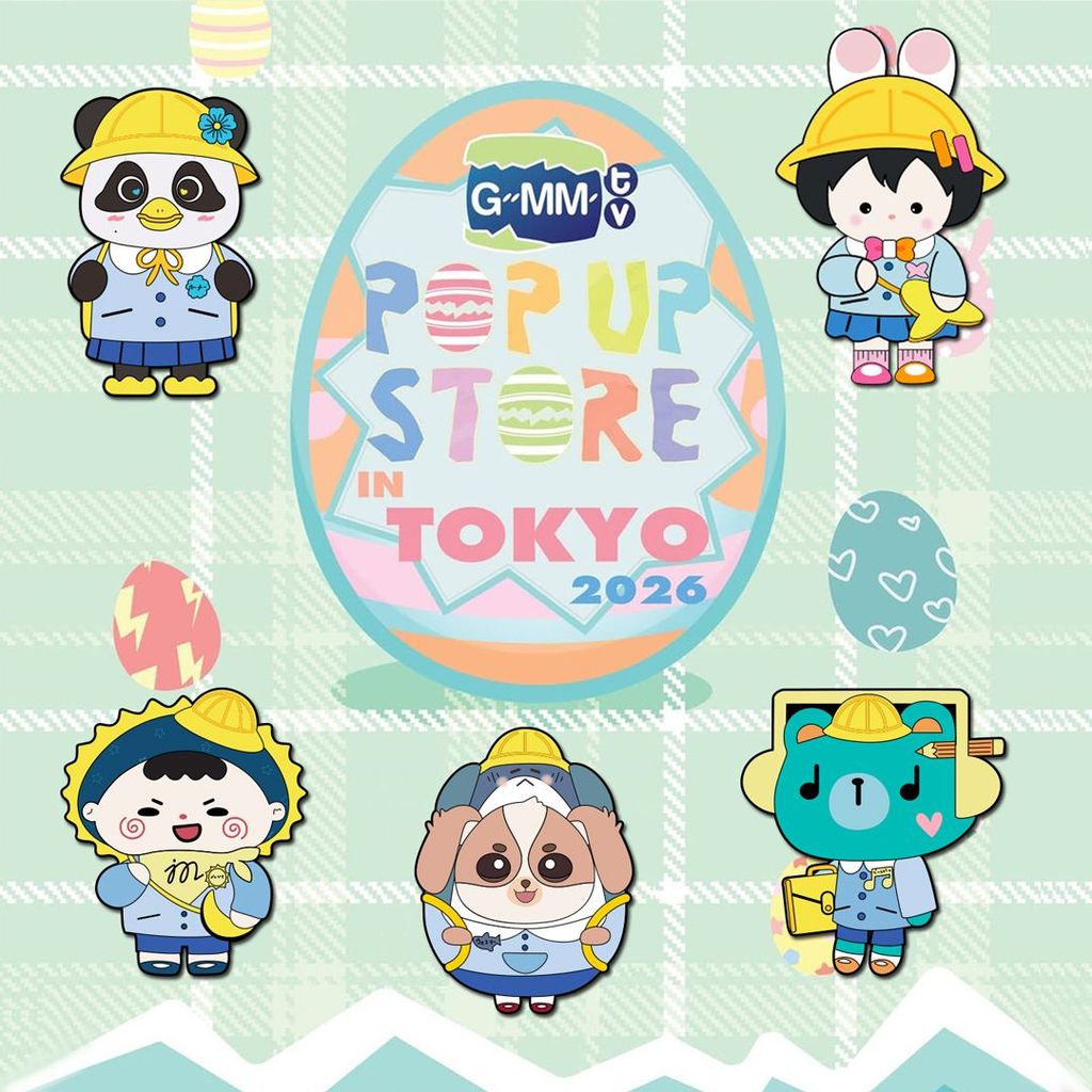 GMMTV Shop GMMTV Pop-up Tokyo 2026 Star Goods GMMTV นาโกย่า fanival ป้ายโลหะ Permpoon LUNAR Jummo ใด